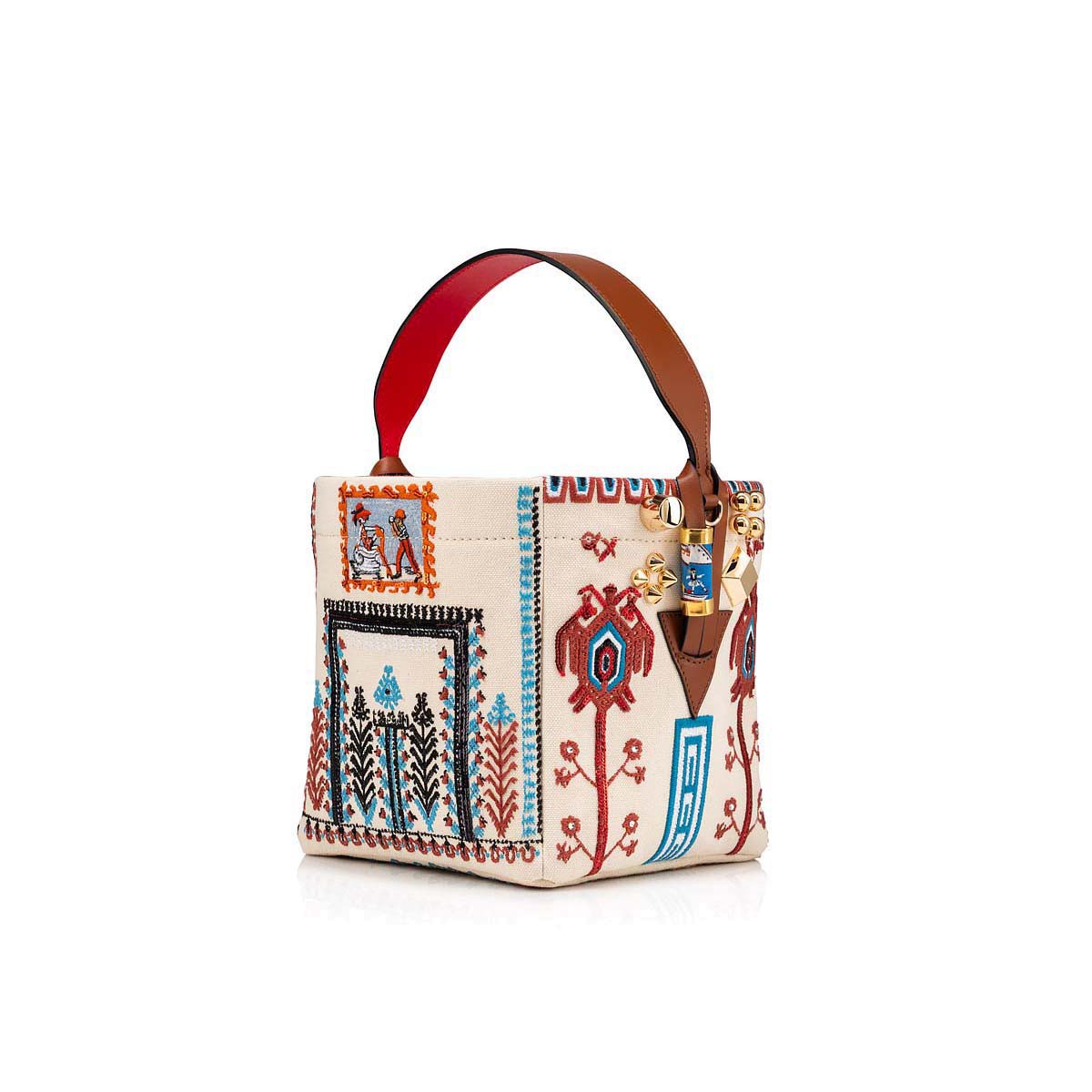 Greekaba mini Multicolor Cotton - Handbags - Christian Louboutin